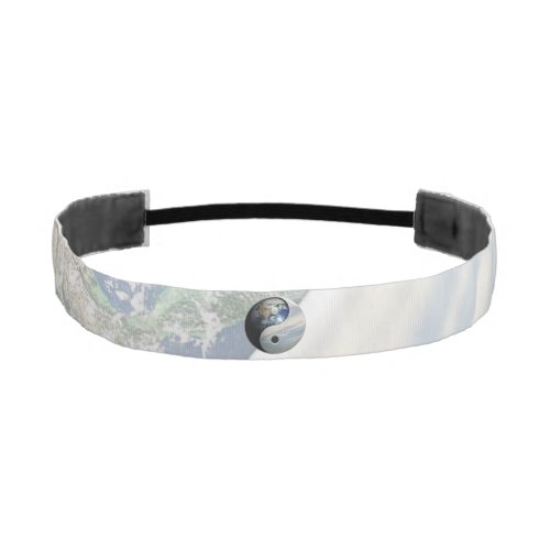 Earth and Sky Yin Yang Athletic Headband