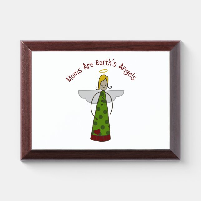 Earth Angel Award Plaque (Horizontal)