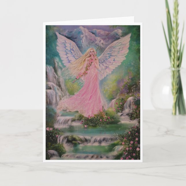 Earth angel greeting card (Front)