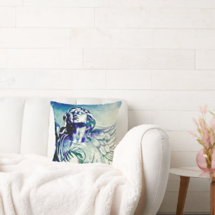 Earth Angel Throw Pillow