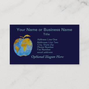 Earth Apple Business Card
