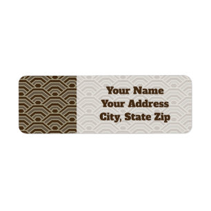 Earth Arches Return Address Label