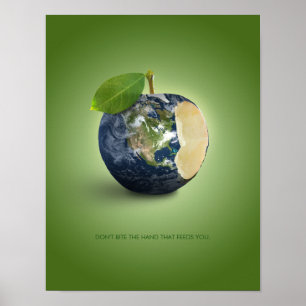 Earth As An Apple - poster