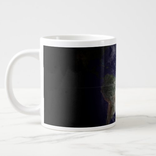Earth At Its Equinox Giant Coffee Mug