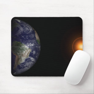 Earth At Its Equinox. Mouse Pad