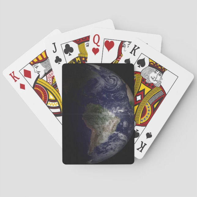Earth At Its Equinox. Poker Cards (Back)