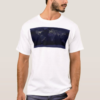 Earth at night T-Shirt