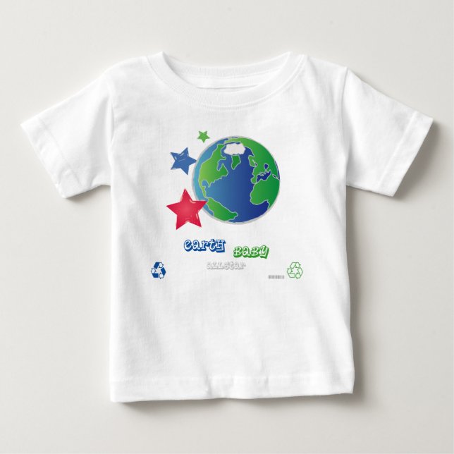 earth baby baby T-Shirt (Front)