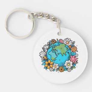Earth Beauty Keychain