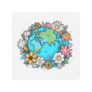 Earth Beauty Metal Print