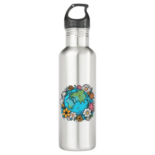 Earth Beauty Stainless Steel Water Bottle