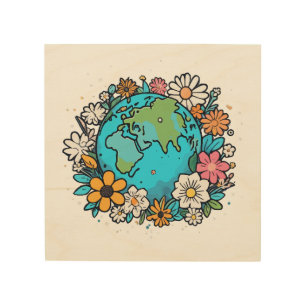 Earth Beauty Wood Wall Art