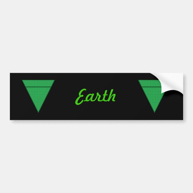 Earth Bumper Sticker (Front)