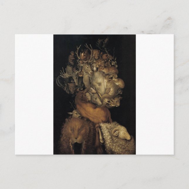 Earth by Giuseppe Arcimboldo Postcard (Front)