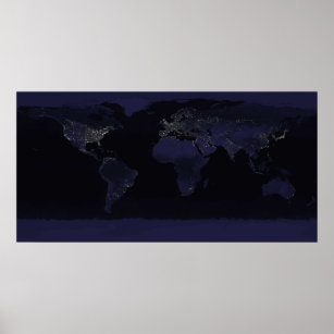 Earth By Night Poster