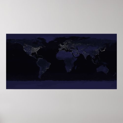 Earth By Night Poster