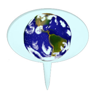 Earth Cake Topper