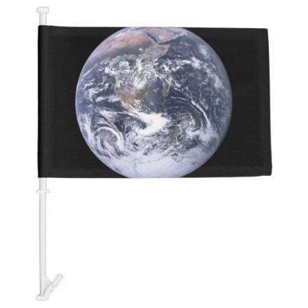 Earth Car Flag