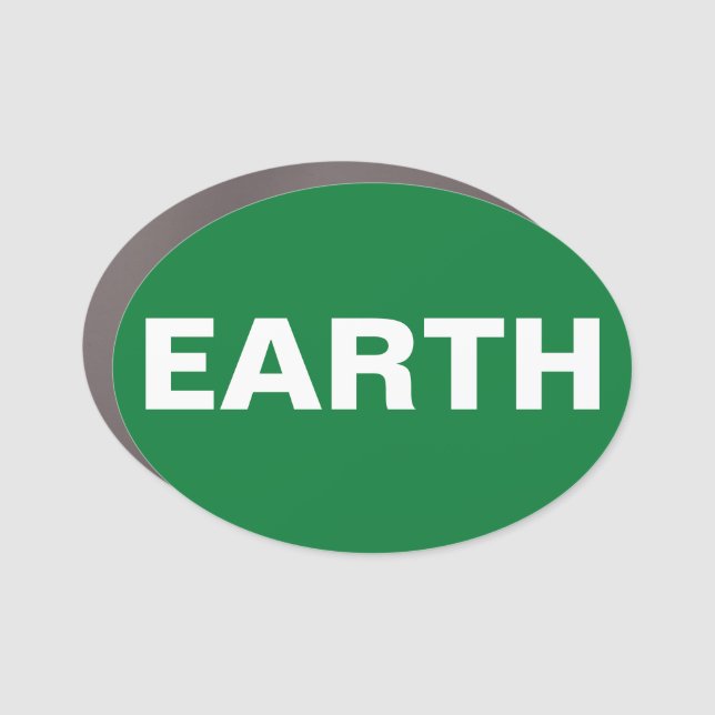 EARTH CAR MAGNET (Front)