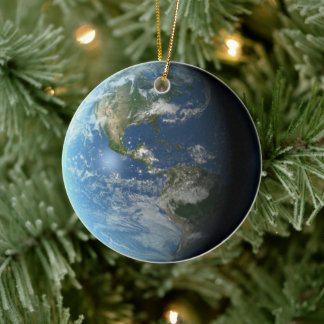Earth Ceramic Ornament