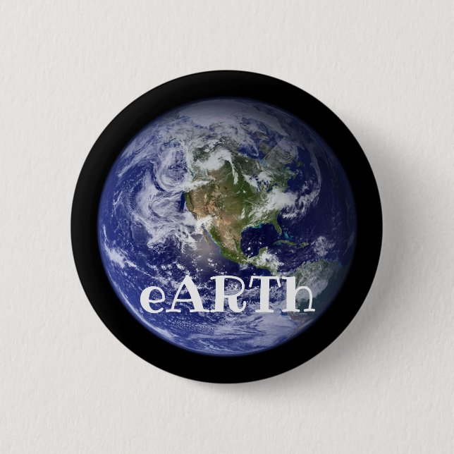 eARTh (change the words) Button (Front)
