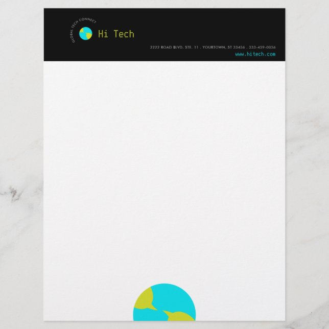 Earth Chat Letterhead (Front)