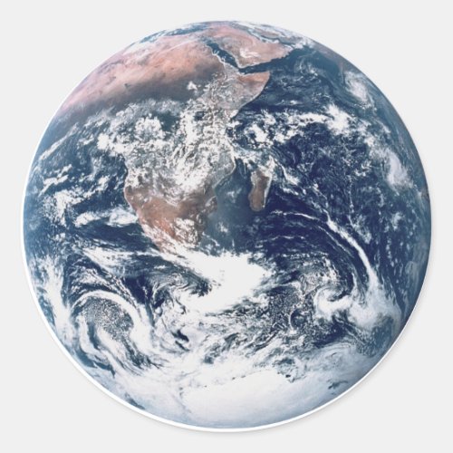 Earth Classic Round Sticker
