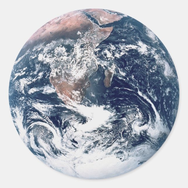 Earth Classic Round Sticker (Front)