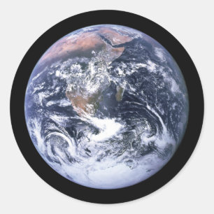 Earth Classic Round Sticker