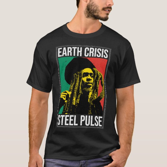 Earth Crisis - Steel Pulse   T-Shirt (Front)