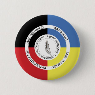 Earth Custodians Button (Round)