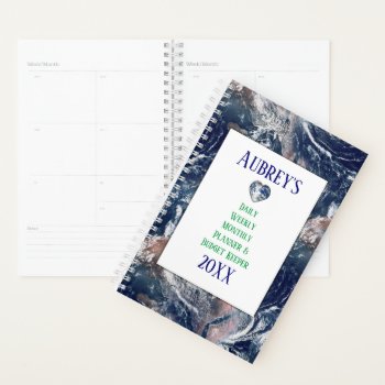 Earth Daily Budget Planner by gravityx9 at Zazzle
