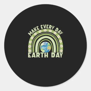 Earth Day 2022 Make Every Day Earth Day Classic Round Sticker