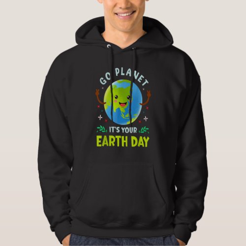 Earth Day 2022 Restore Earth Nature Planet Cute Ea Hoodie
