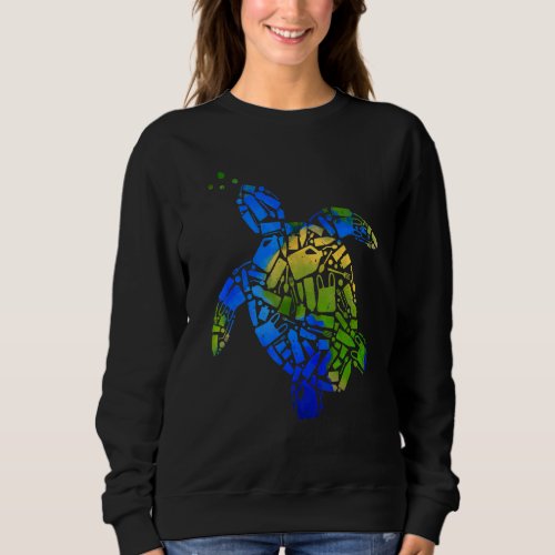 Earth Day 2022 Restore Earth Turtle Sea Save Our P Sweatshirt