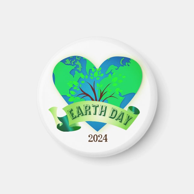 Earth Day 2024 Magnet (Front)