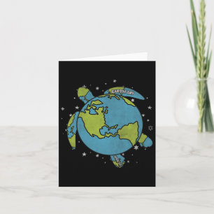 Earth Day 2025 Restore Recycle Sea Turtle Save The Card