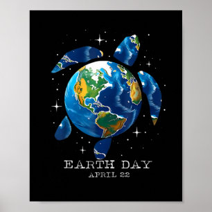 Earth Day 2025 Save Earth Sea Turtle Art Save The Poster