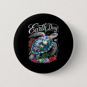 Earth Day 2025 Sea Turtle Restore Earth Save The E Button