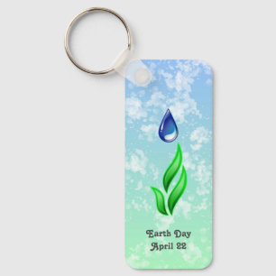 Earth Day 2026 Our Power Our Planet Keychain