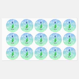 Earth Day 2026 Our Power Our Planet Kids' Labels