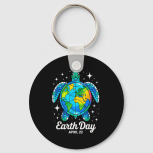 Earth Day 2026 Restore Earth Sea Earth Day Turtle Keychain