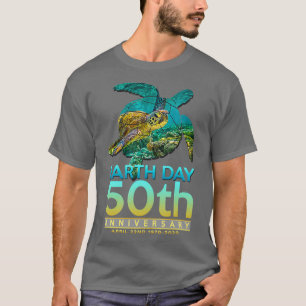 Earth Day 50th Anniversary Sea Turtle 1 T-Shirt
