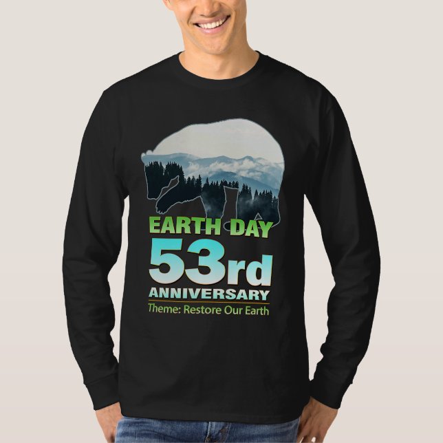Earth Day 53rd Anniversary Celebrate Earth Day 202 T-Shirt (Front)