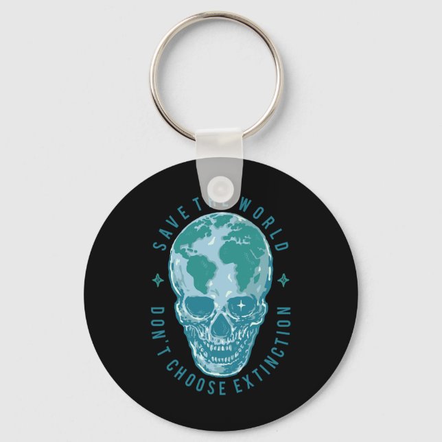 Earth Day 6  Keychain (Front)
