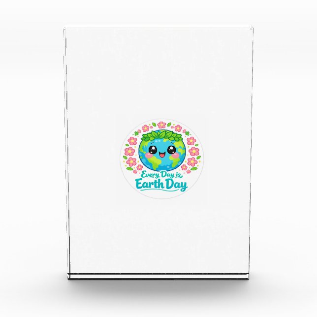 Earth Day Acrylic Award (Front)