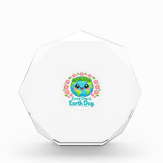 Earth Day Acrylic Award (Front)