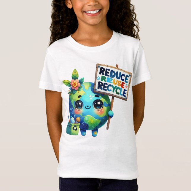 Earth Day April 22 Be Kind To Planet Earth T-Shirt (Front)