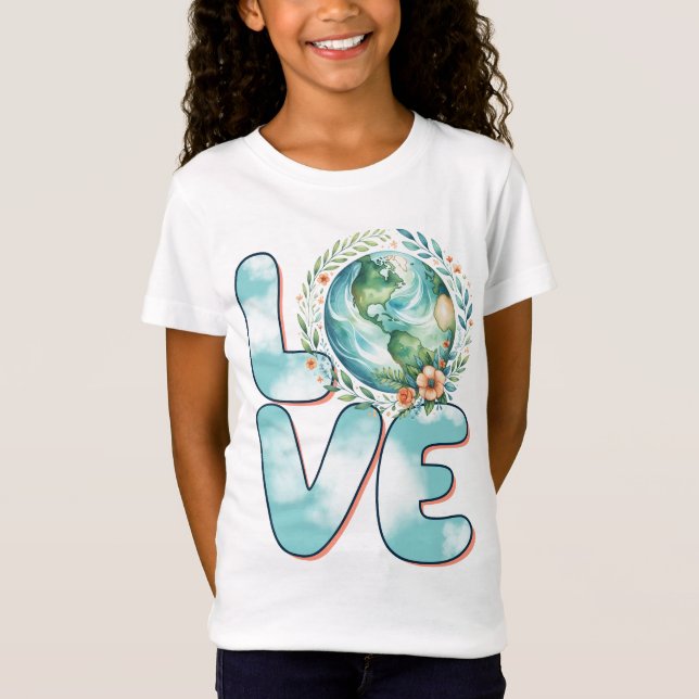 Earth Day April 22 Recycle Save The Environment T-Shirt (Front)