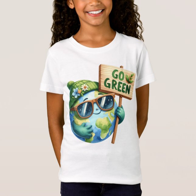 Earth Day April 22 Recycle Save The Environment T-Shirt (Front)